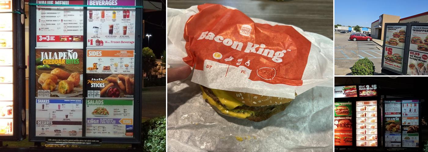 Burger King Menu