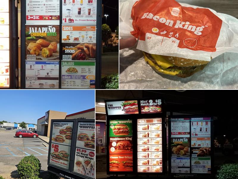 Burger King Menu