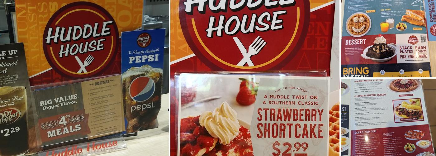 Huddle House Menu