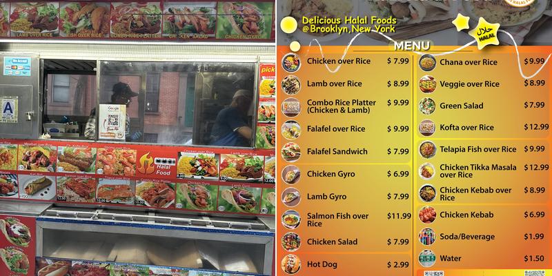 Kazi Halal Food Menu