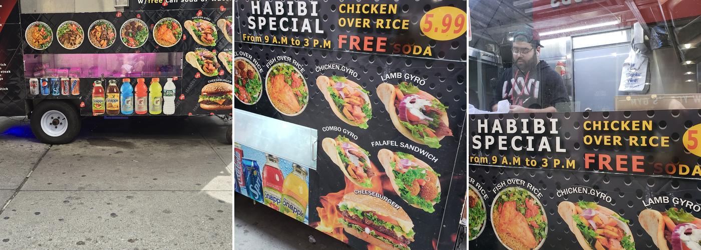 Habibi Halal Food Menu