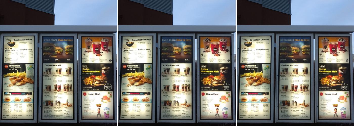 McDonald's Menu