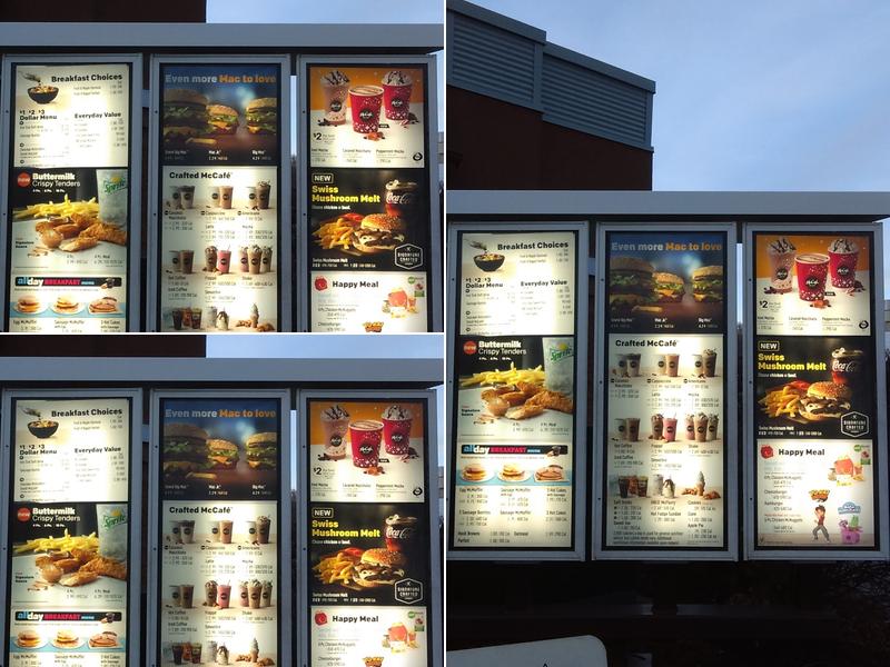 McDonald's Menu