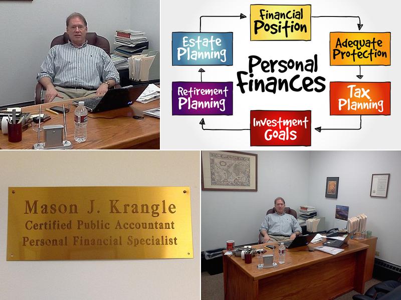 Mason J. Krangle, CPA, PFS, MBA, ChFC, CGMA & Financial Consultant