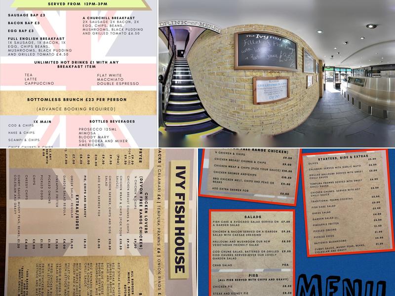 The Ivy Fishhouse Menu