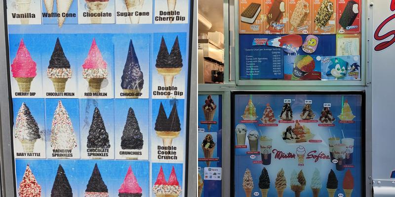 Mister Softee Menu