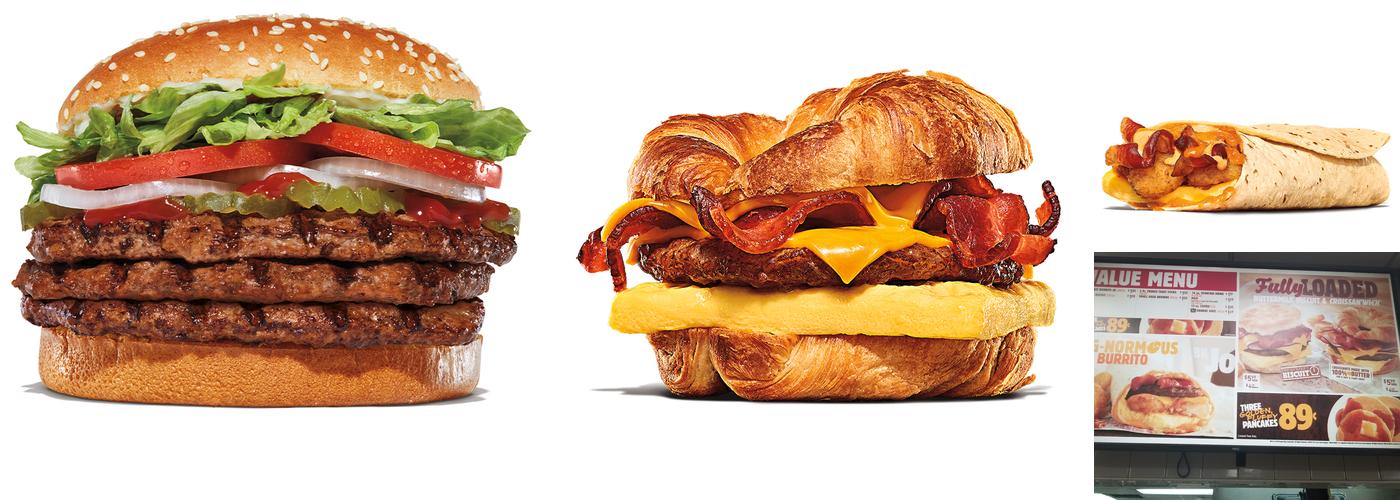 Burger King Menu