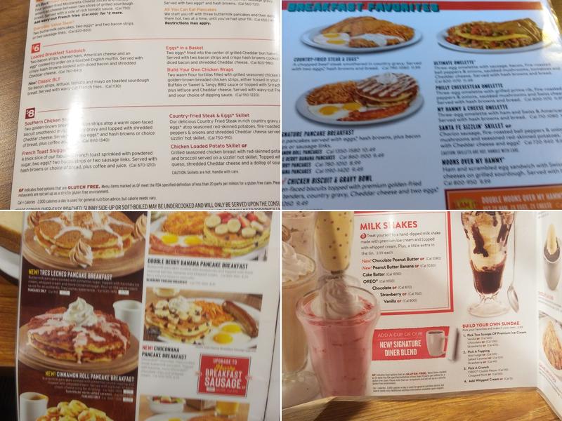 Denny's Menu