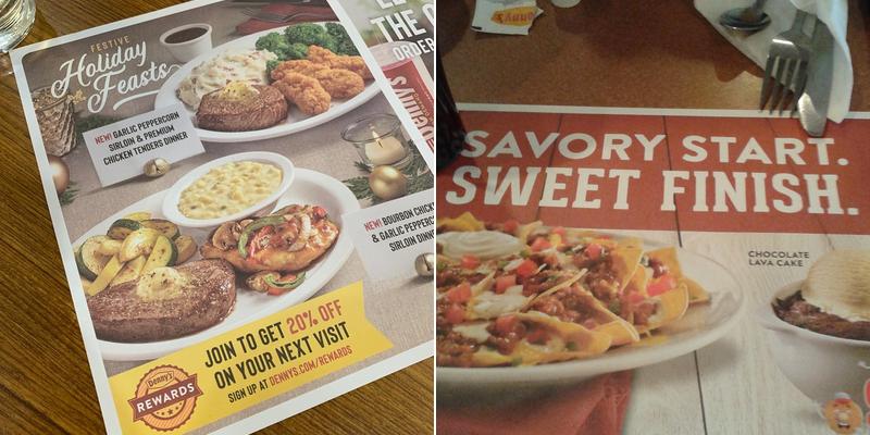Denny's Menu