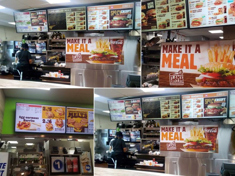 Burger King Menu