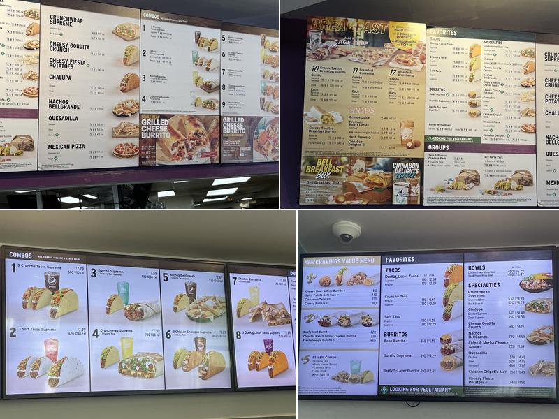 Taco Bell Menu