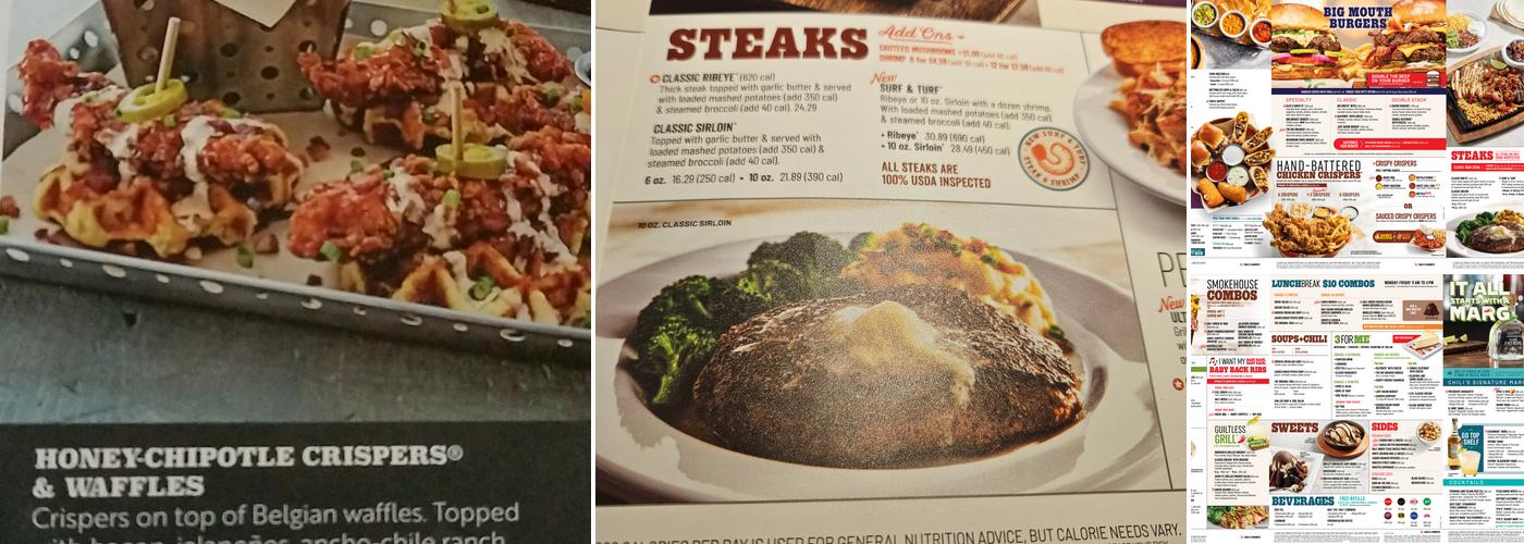 Chili's Grill & Bar Menu