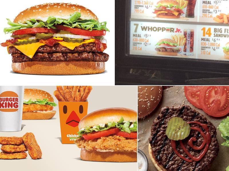 Burger King Menu