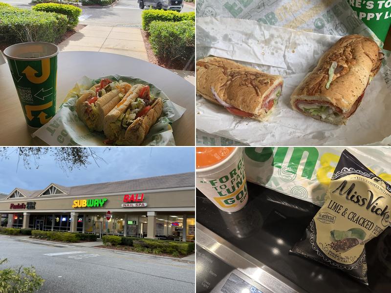 Subway 3971 Van Dyke Rd #303, Lutz