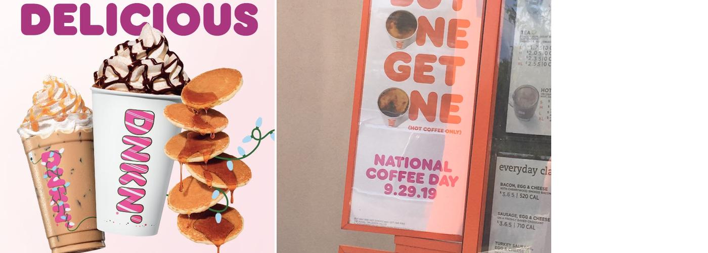 Dunkin' Menu
