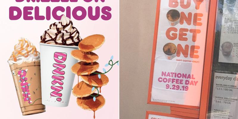 Dunkin' Menu