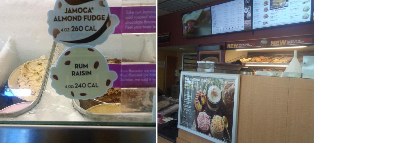 Dunkin' Menu