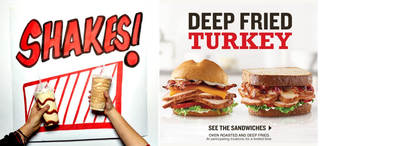 Arby's Menu