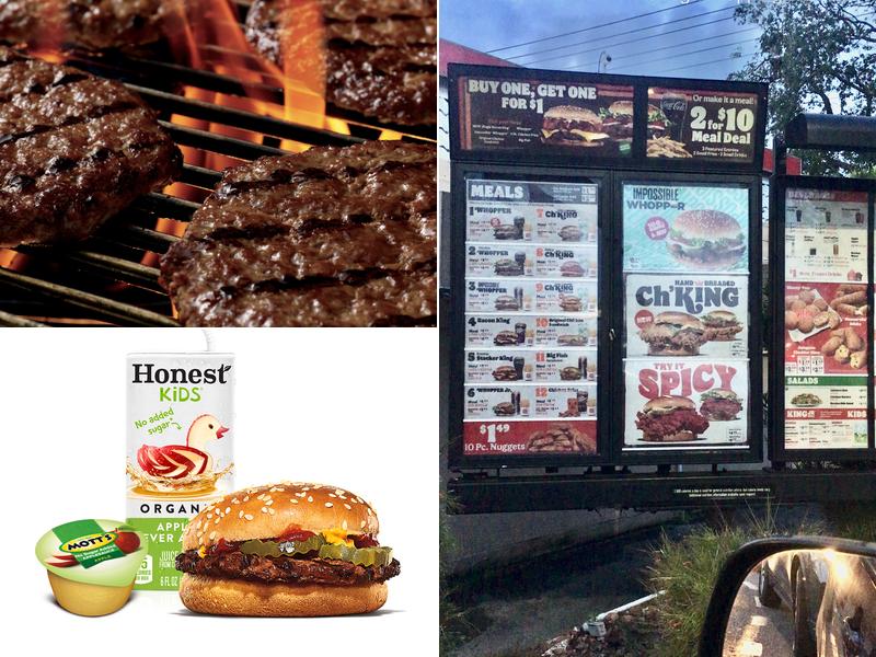 Burger King Menu