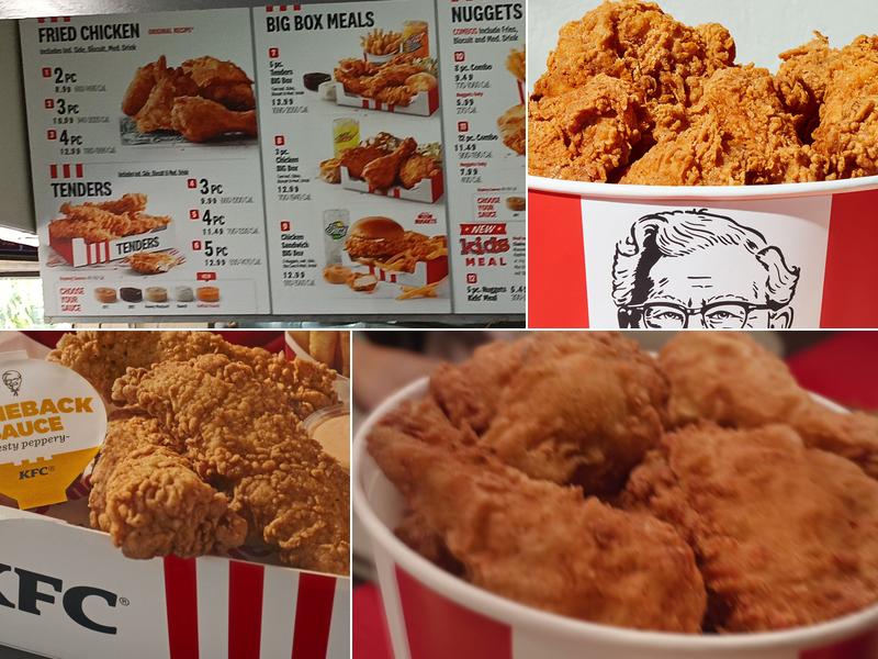 KFC Menu