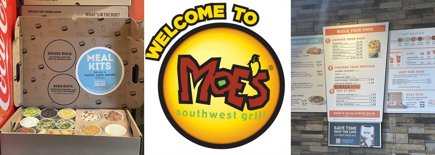 Moe's Southwest Grill Menu