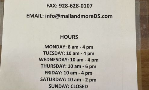 Mail And More Dolan Springs