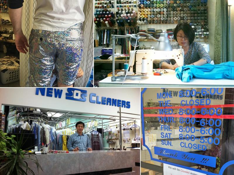 New S.O.S. Dry Cleaners