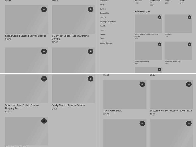 Taco Bell Menu