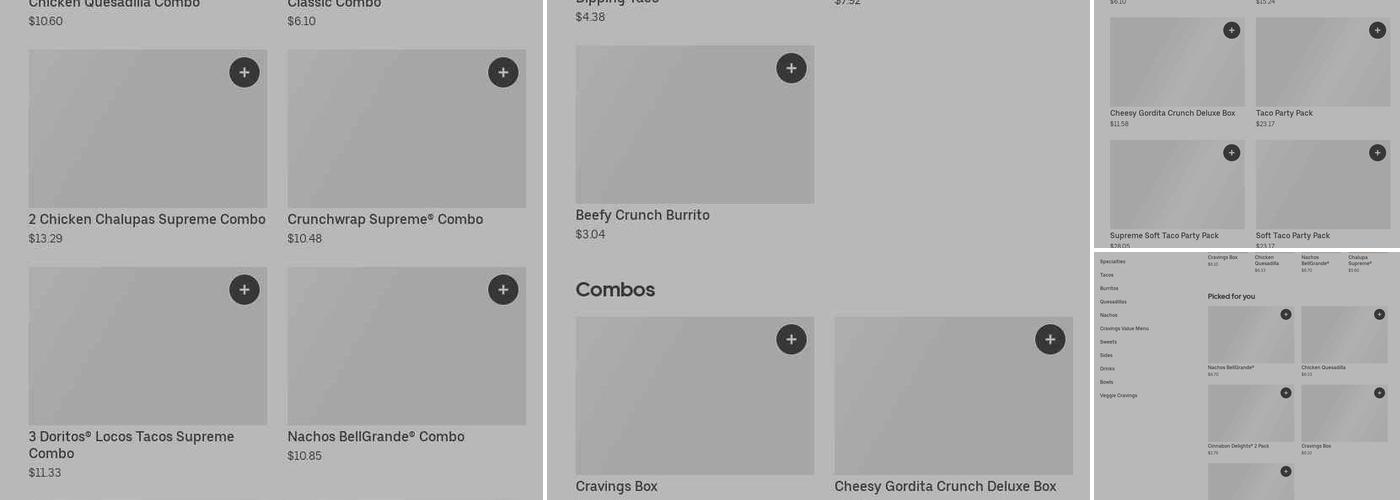Taco Bell Menu