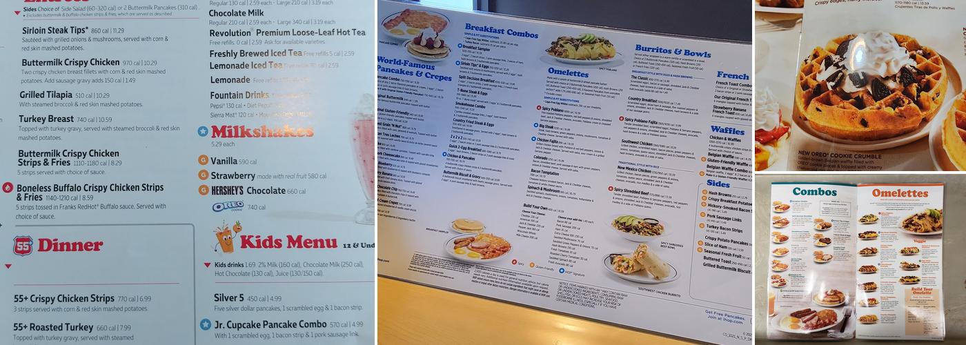 IHOP Menu