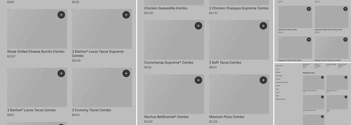 Taco Bell Menu