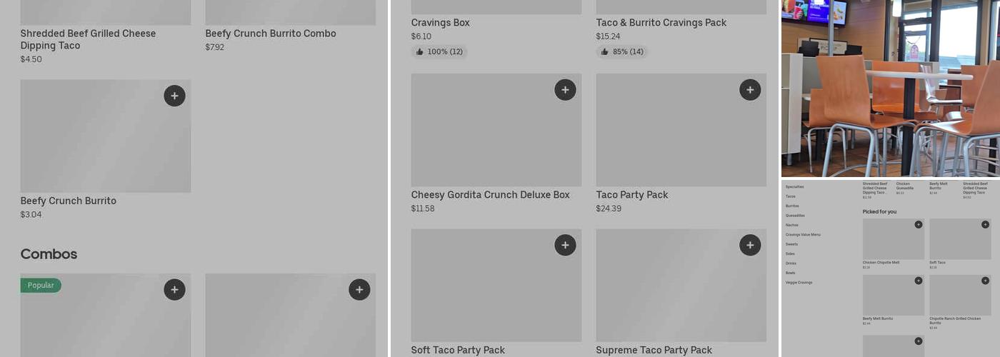Taco Bell Menu