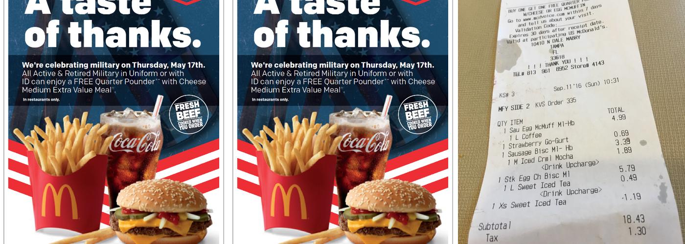 McDonald's Menu