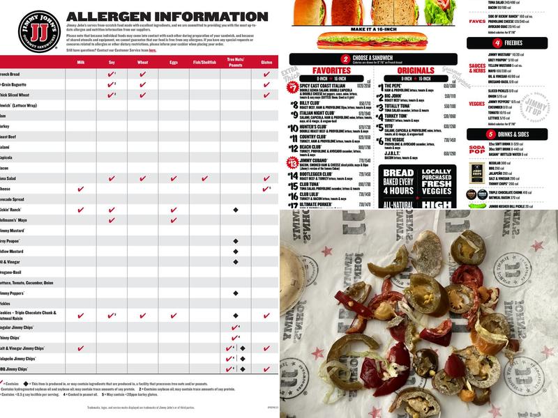 Jimmy John's Menu