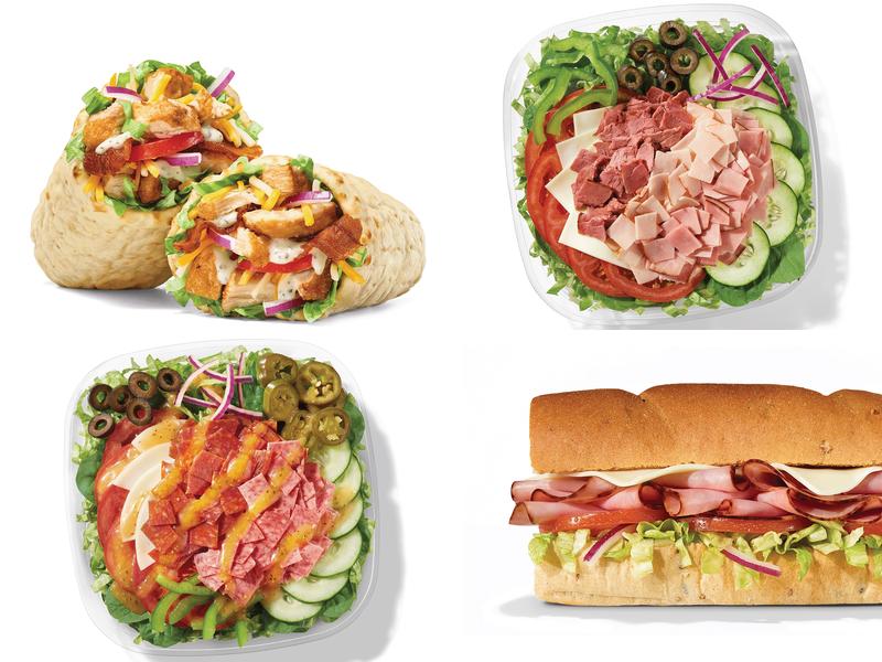 Subway Menu