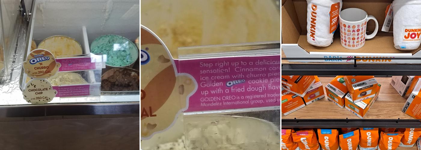 Dunkin' Menu