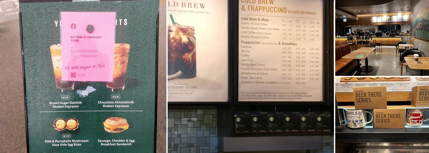 Starbucks Menu