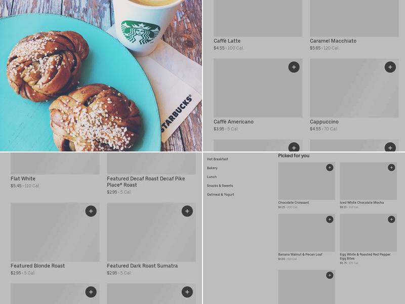 Starbucks Menu