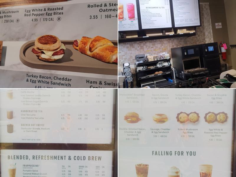 Starbucks Menu