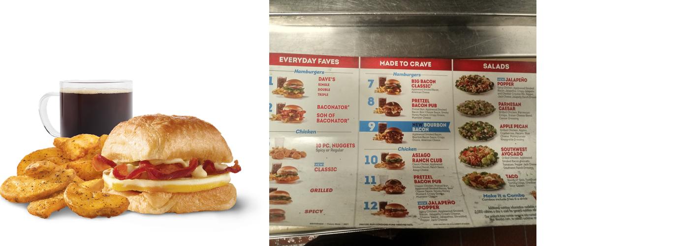 Wendy's Menu