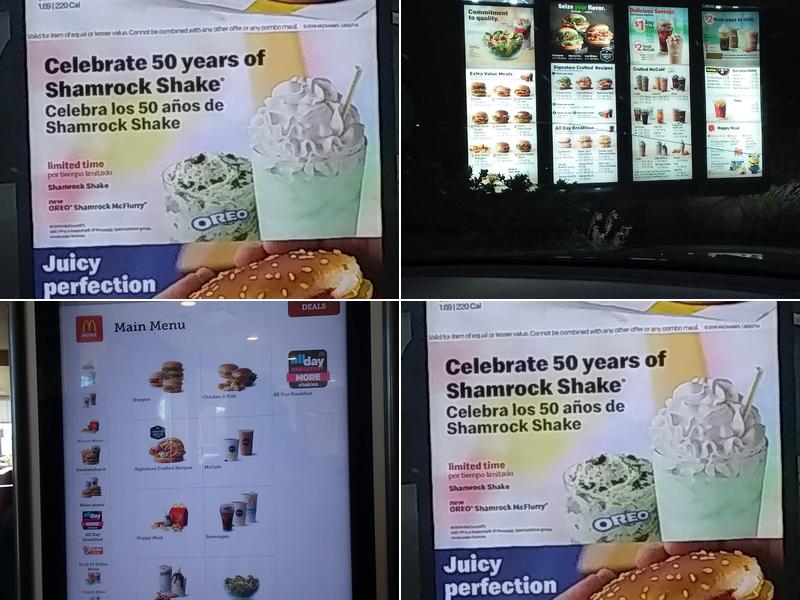 McDonald's Menu