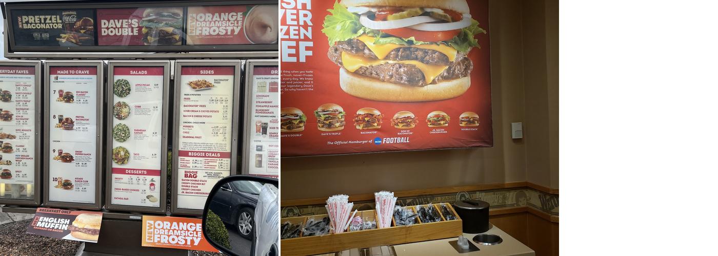 Wendy's Menu