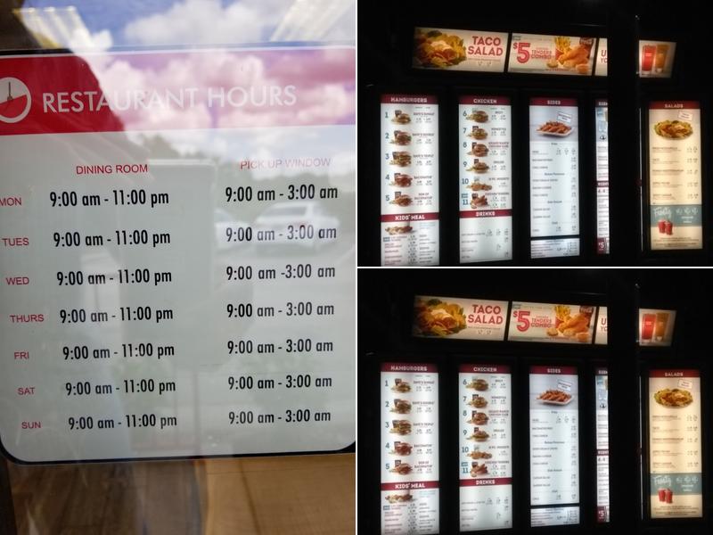 Wendy's Menu