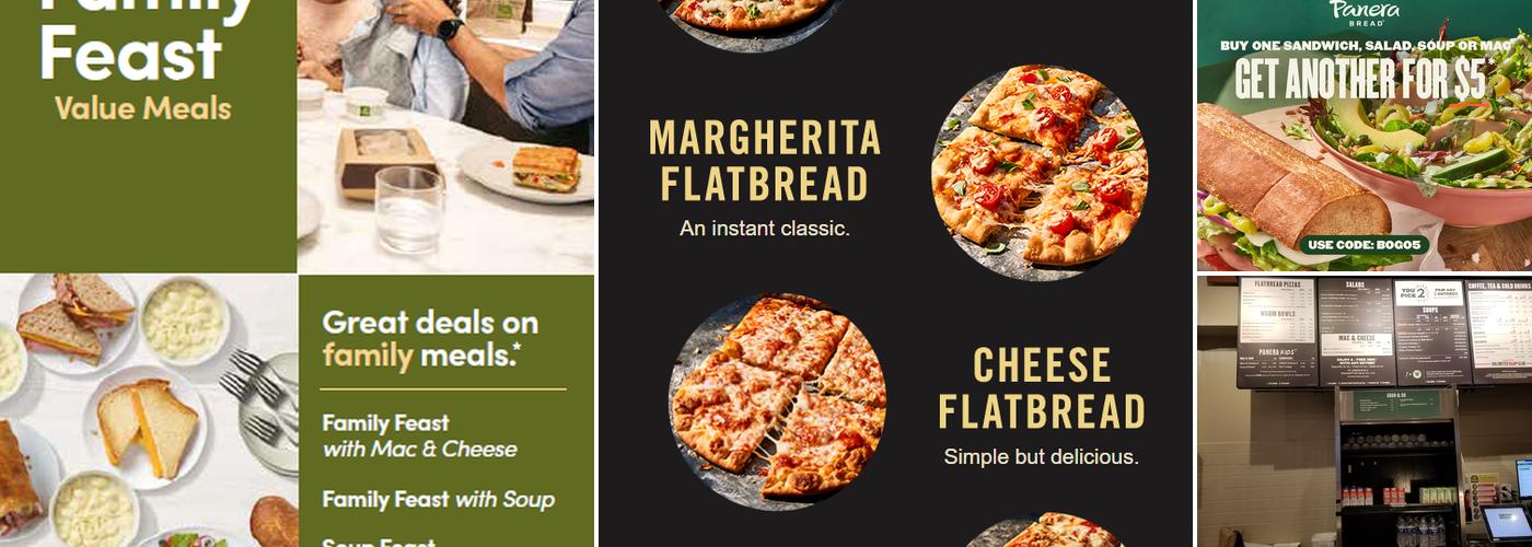 Panera Bread Menu
