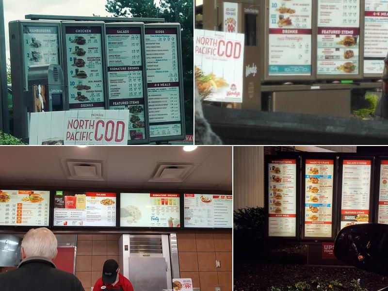 Wendy's Menu