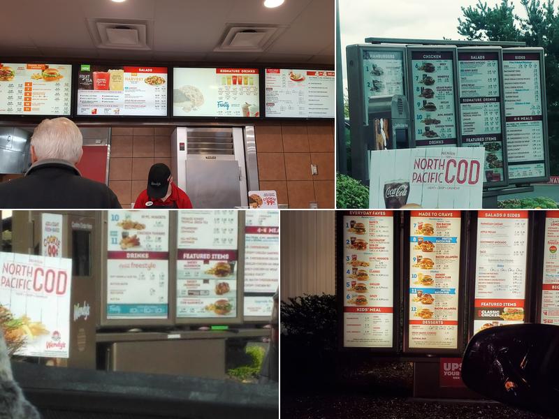 Wendy's Menu