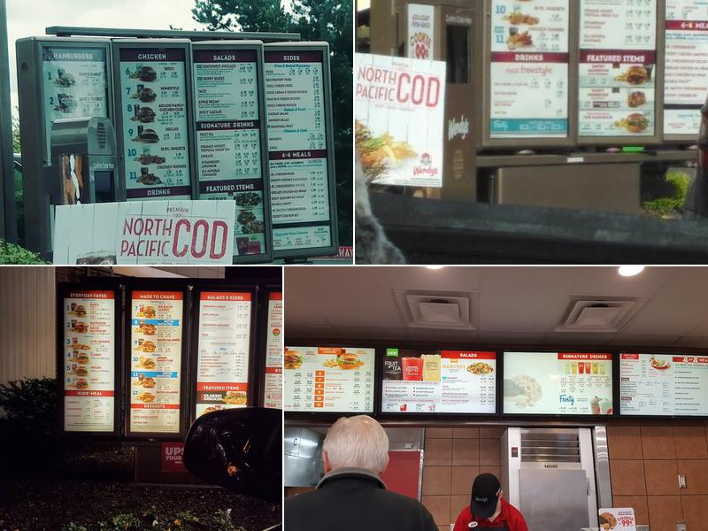 Wendy's Menu