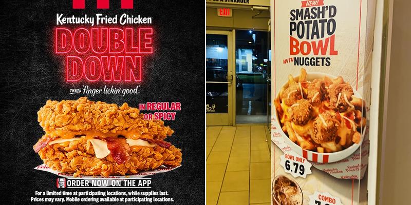 KFC Menu