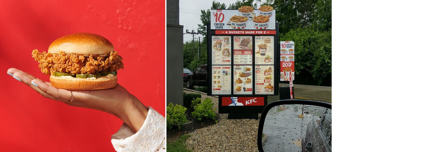 KFC Menu