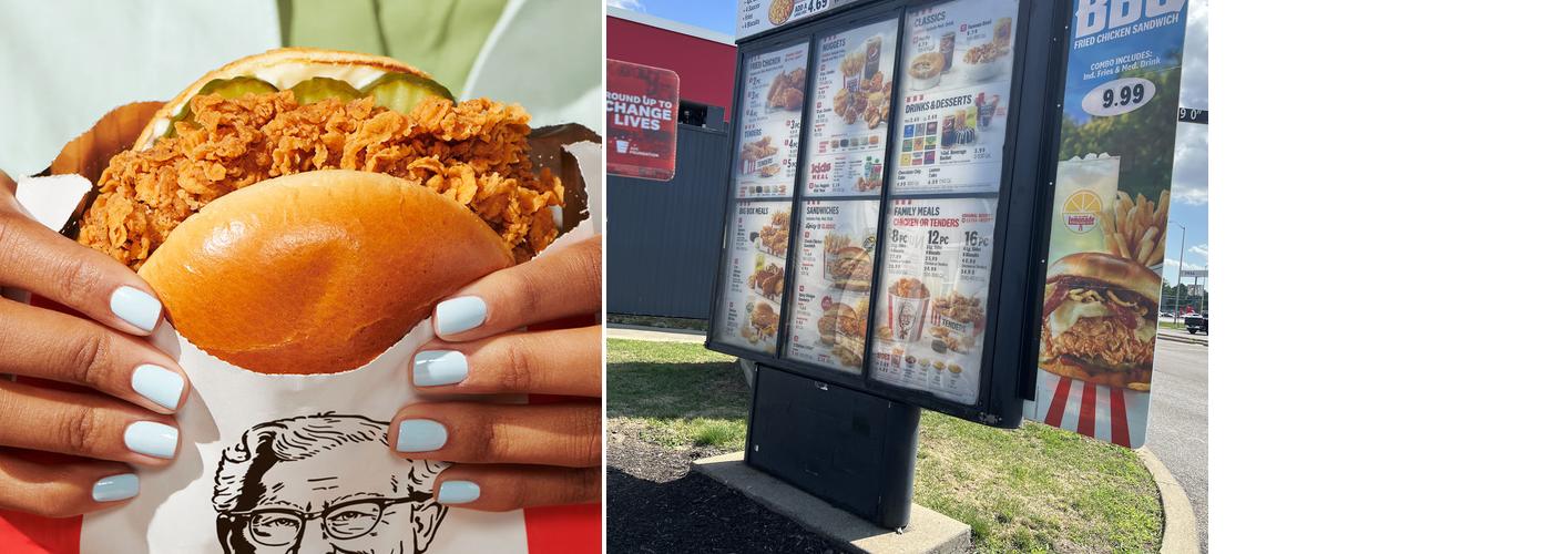 KFC Menu